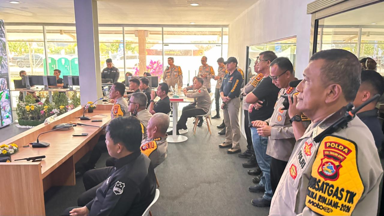Subsatgas TIK Polda NTB Pastikan Kesiapan Jaringan Komunikasi dan Pantauan CCTV Jelang MotoGP Mandal